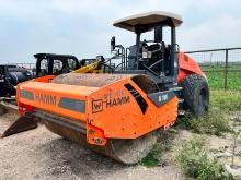 2018 HAMM H10I VIBRATORY ROLLER SN:A00671 powered by Deutz diesel engine, equipped with OROPS, 84in.