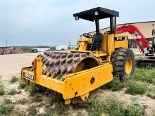 CAT CP563 VIBRATORY ROLLER SN:1YJ00387 powered by Cat 3116 diesel engine, equipped with OROPS, 84in.