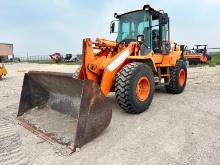 DOOSAN DL250-3 RUBBER TIRED LOADER SN:DWGCWLAWHC1010008 powered by Doosan diesel engine, equipped