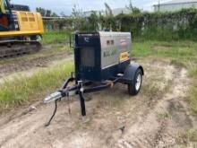 2019 LINCOLN V322 WELDER SN:U1190102492 powered by diesel engine, equipped with 300AMPS, trailer