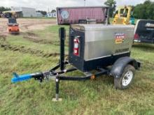 2019 LINCOLN V322 WELDER SN:I1181200860 powered by diesel engine, equipped with 300AMPS, trailer