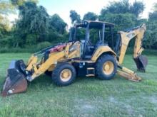 2018 CAT 420DIT TRACTOR LOADER BACKHOE SN:HWD02843 4x4, powered by Cat diesel engine, equipped with