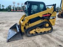2019 CAT 259D RUBBER TRACKED SKID STEER SN:FTL21518 powered by Cat diesel engine, equipped with
