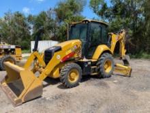2020 CAT 420 TRACTOR LOADER BACKHOE SN:H8T00433...powered by Cat diesel engine, equipped with EROPS,