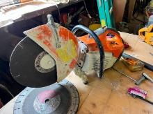 STIHL TS420 CUTOFF SAW SUPPORT EQUIPMENT