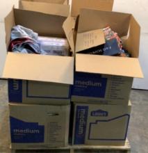 (8) Boxes Of Assorted Home Goods