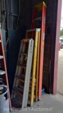 Lot of 3 A-Frame Ladders