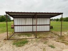 22'x10" Loafing/Equipment Shed //Has Skid to move//