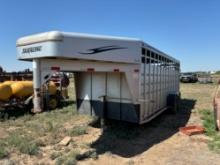 2005 16' Liberty Travalong Stock Trailer