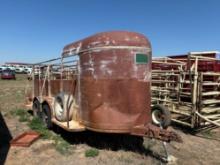 16 FT Stock Trailer