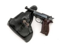 WWII German Walther ac-45 P.38 Semi-Automatic Pistol, with Holster
