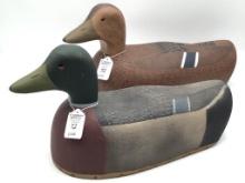 Pair of Herters Decoys w/ Signed Certificate of