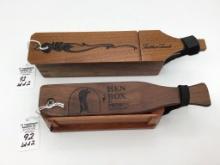 Lot of 2 Turkey Calls Including Hen Box by Primos