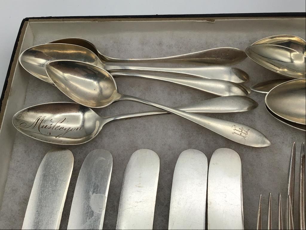 Set of Sterling Silver Flatware-Mostly