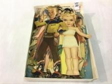 Lg. Group of Vintage Paper Dolls