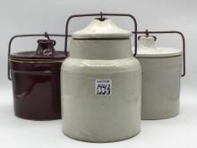 Lot of 3 Stoneware Pieces Including