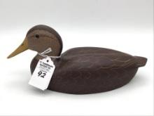 Miniature Black Duck by Poisson-1983