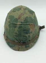 US M1 Helmet w/ Liner & Camo Cover