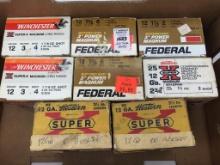 Group of 12 Ga Ammo Including 8 Full Boxes