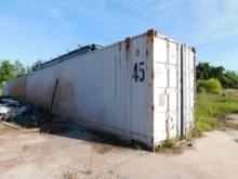 CIMC 43' Shipping Container, Container Type: 213AL5G1-A, S/N: XCMC56200366 (CONTENTS NOT INCLUDED)