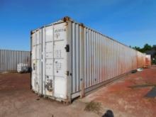 CIMC 43' Shipping Container, Container Type: 213AL5G1-A, S/N: XCMC56200010 (CONTENTS NOT INCLUDED)