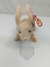 TY BEANIE BABY "NIBBLER" DOB APRIL 6 1998 W/ TAG PROTECTOR