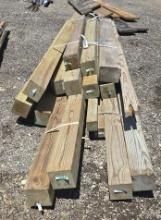 Lumber - 4x4, 6x6 Treated Pine up to 16'