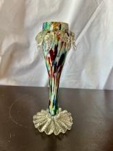 Victorian Footed Stemmed Bud Vase