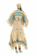 A Fine, Early & Large Cheyenne Beaded Doll