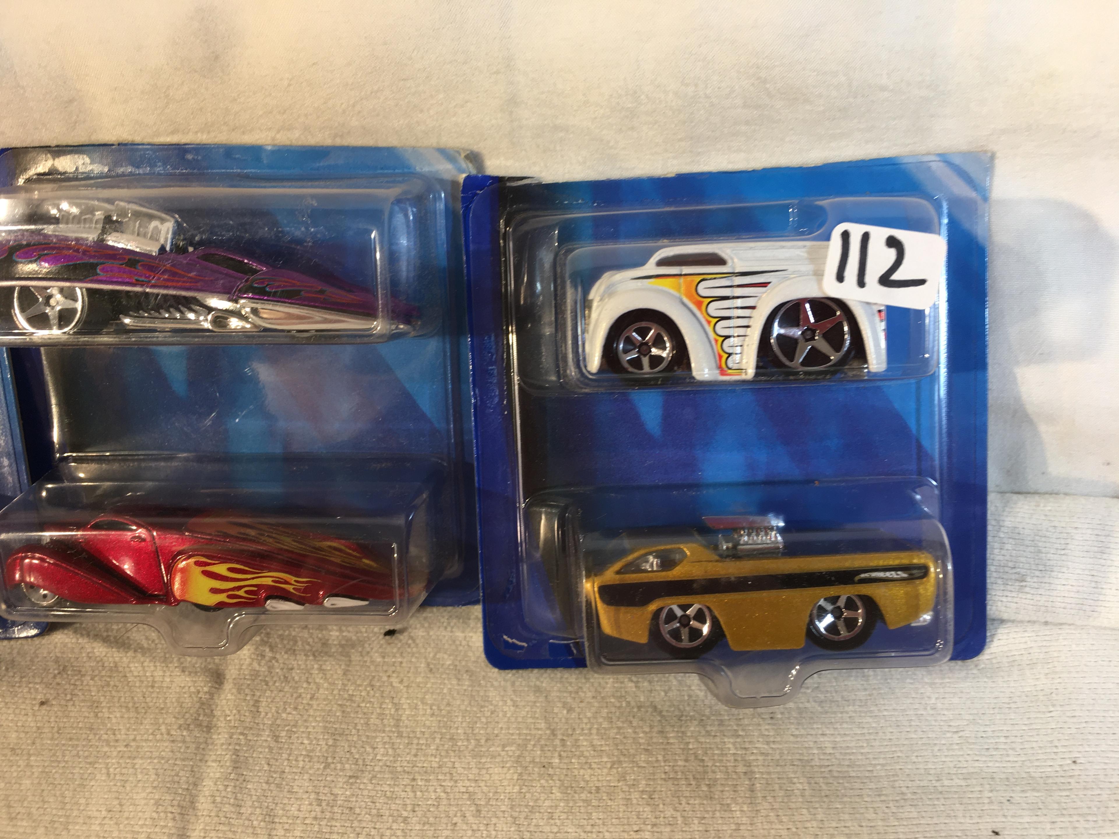 Lot of 3 Pcs CollectorOf 2 pack Cars  New in Package Hot wheels Mattel 1/64 DieCast Meta Cars