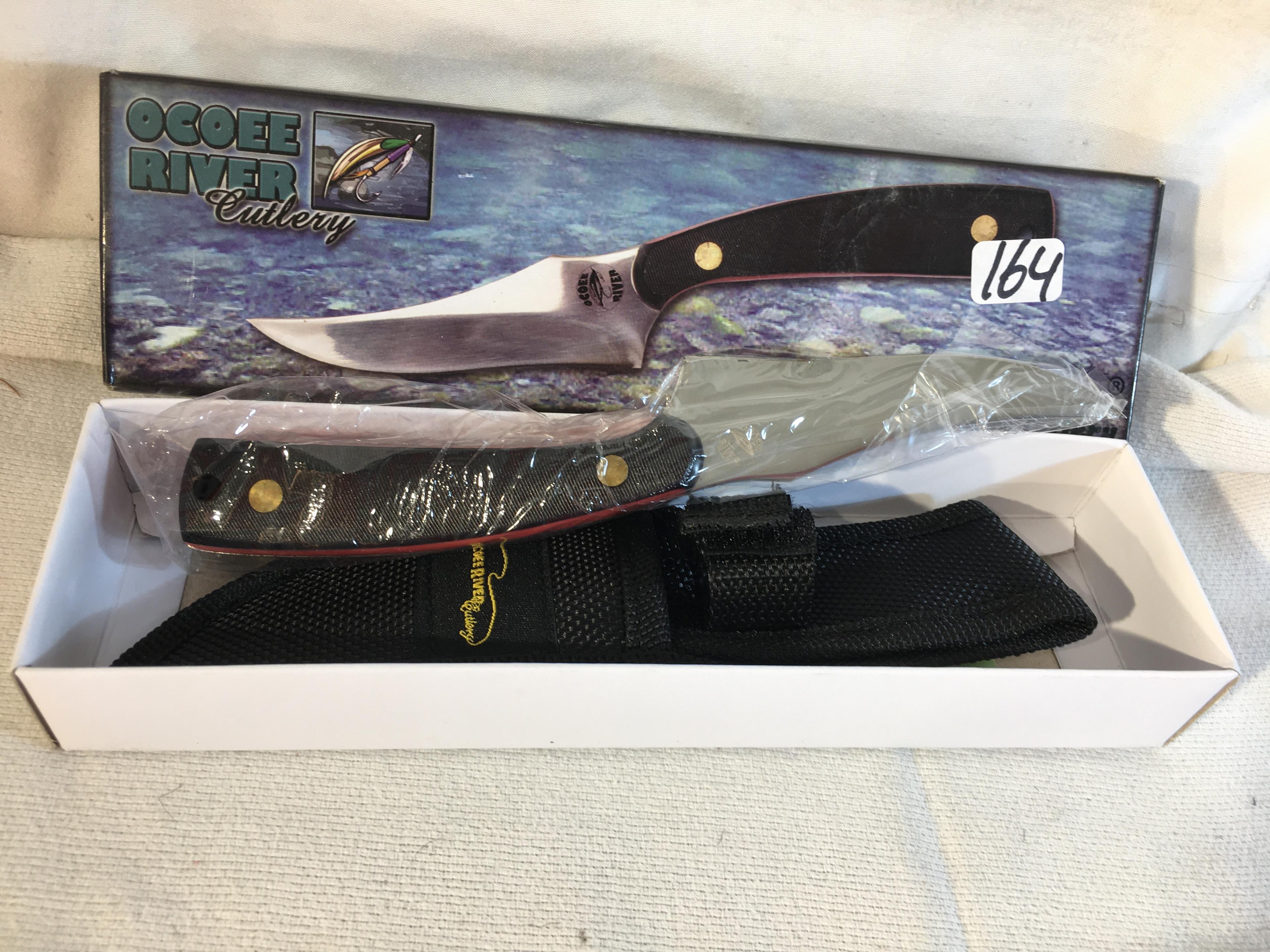 New Collector Friost Cutlery OCOEE RIVER 7"Overal Length Knife Polished Stainless Knive