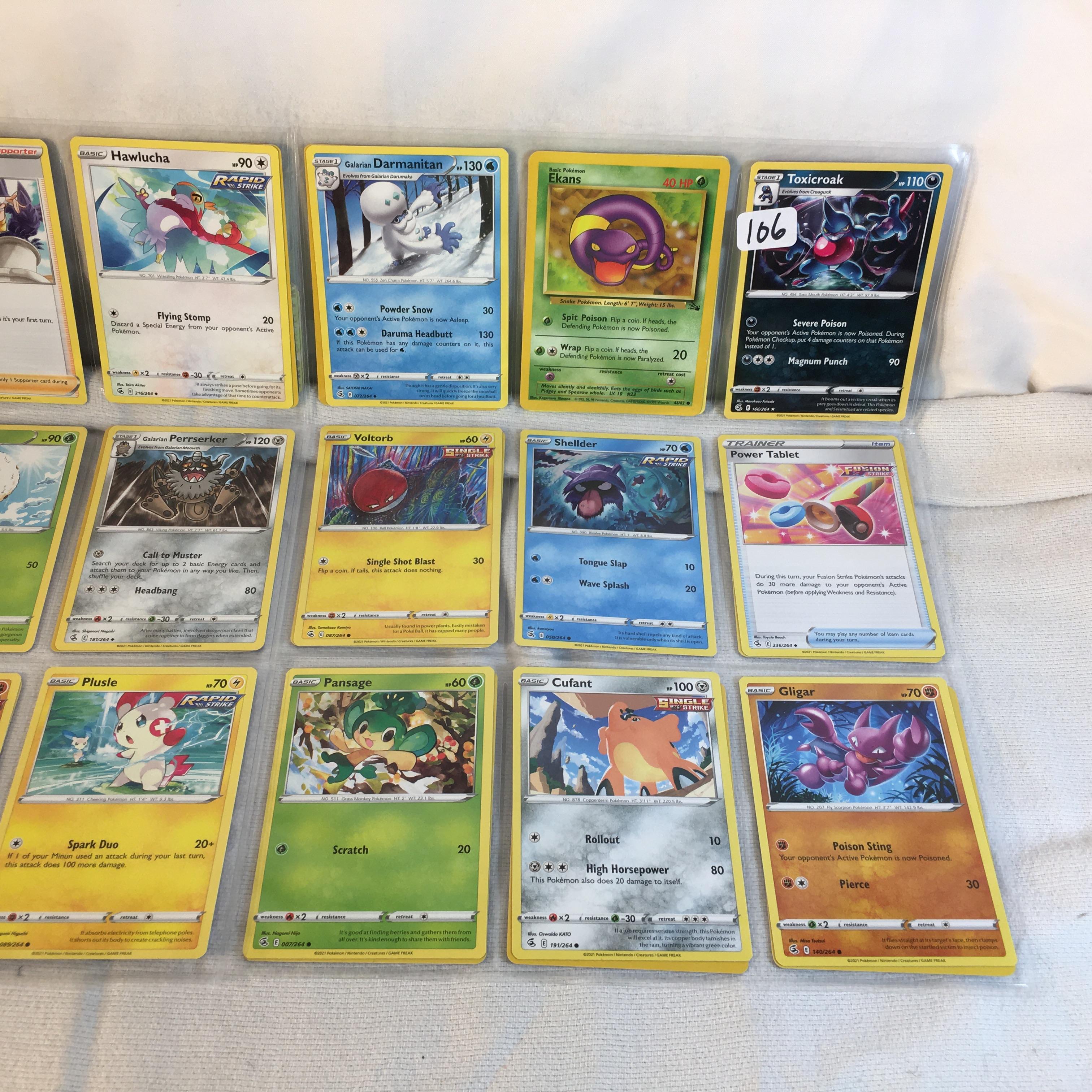 Lot of 18 Pcs Collector Pokemon TCG Pokemon Game Asssorted Cards - See Pictures