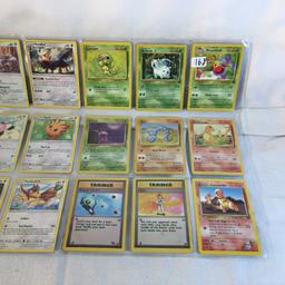 Lot of 18 Pcs Collector Pokemon TCG Pokemon Game Asssorted Cards - See Pictures