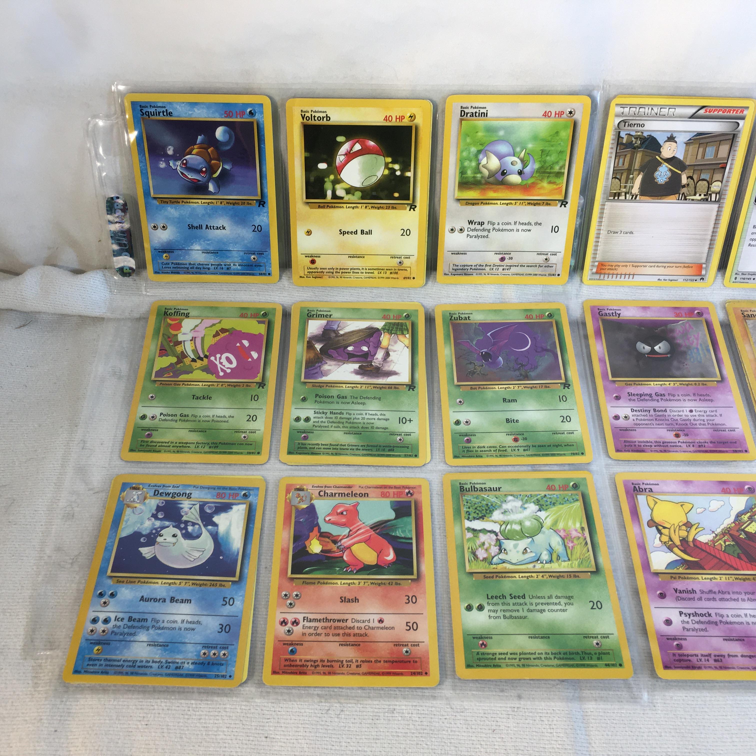 Lot of 18 Pcs Collector Pokemon TCG Pokemon Game Asssorted Cards - See Pictures