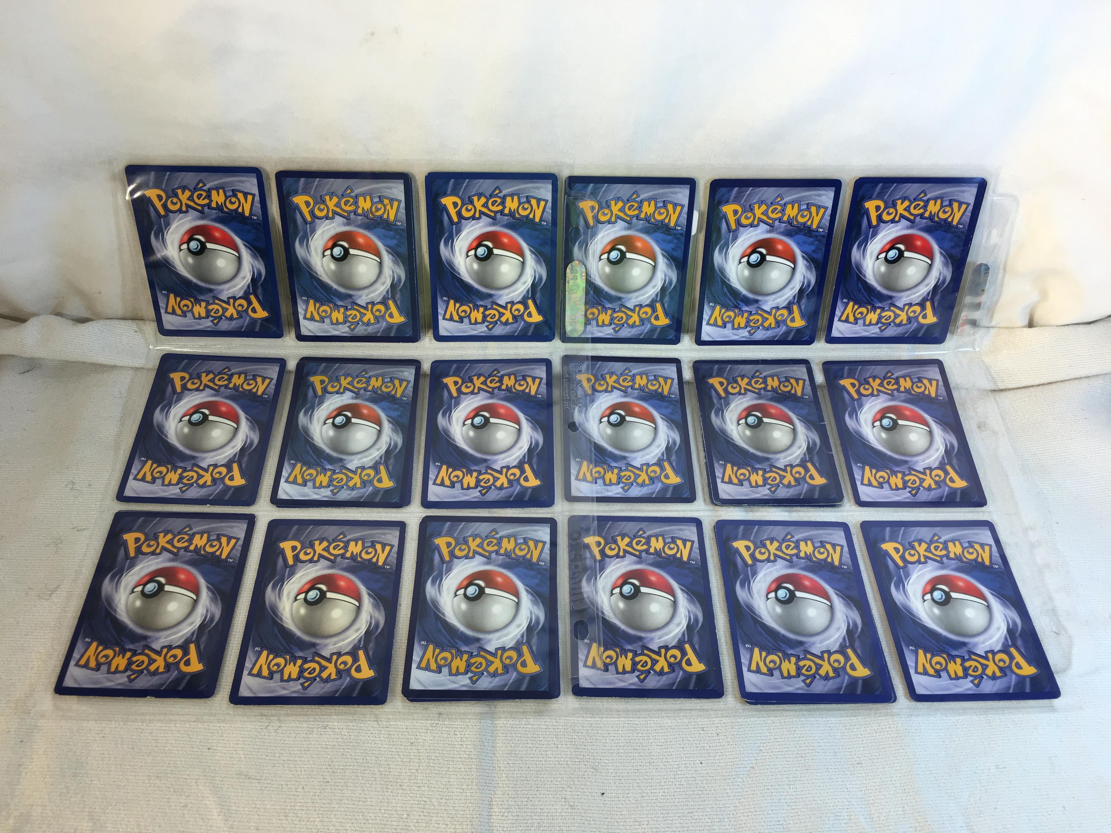 Lot of 18 Pcs Collector Pokemon TCG Pokemon Game Asssorted Cards - See Pictures