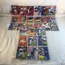 Lot of 27 Pcs Collector Modern NFL Football Sport Trading Assorted Cards and Players -See Pictures