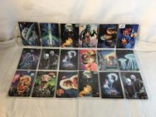 Lot of 18 Pcs Collector Modern Star Trek Assorted Trading Cards and Players - See Pictures