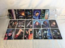 Lot of 17 Pcs Collector Modern Star Trek Assorted Trading Cards and Players - See Pictures