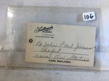 Collector Vintage Card Enclosed - See Photos