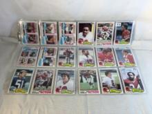 Lot of 18 Pcs Collector Vintage  NFL Football Sport Trading Assorted Cards & Players - See Photos