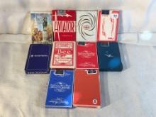 Lot of 10 Collector Assorted Playing Card Packs  -  See Pictures
