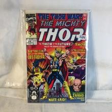 Collector Modern Marvel Comics The Thor War The mighty Thor Comic Book NO.438