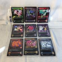 Lot of 9 Pcs Collector  Modern Dragon Ballz Holographic Cards - See Pictures