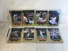 Lot of 8 Pcs Collector Baseball Sport Trading Assorted Post Cards Style and Players - See Pictures