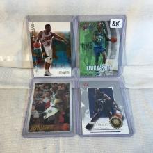Lot of 4 Pcs Collector Modern NBA Basketball Sport Trading Assorted Cards and Players -See Pictures