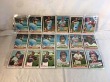 Lot of 18 Pcs Collector Vintage MLB Baseball Sport Trading Assorted Cards & Players -See Pictures