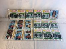 Lot of 18 Pcs Collector Vintage MLB Baseball Sport Trading Assorted Cards & Players -See Pictures