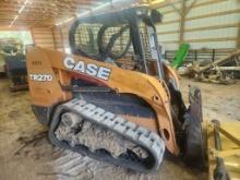2016 CASE TR270 TRACK SKID STEER, RUNS/DRIVES, HOURS SHOWING: 1454, S: NGM4