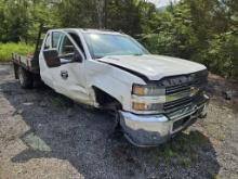 2015 CHEVROLET 3500HD FLATBED 4 DOOR TRUCK, ALLISON DURAMAX TRANSMISSION, A