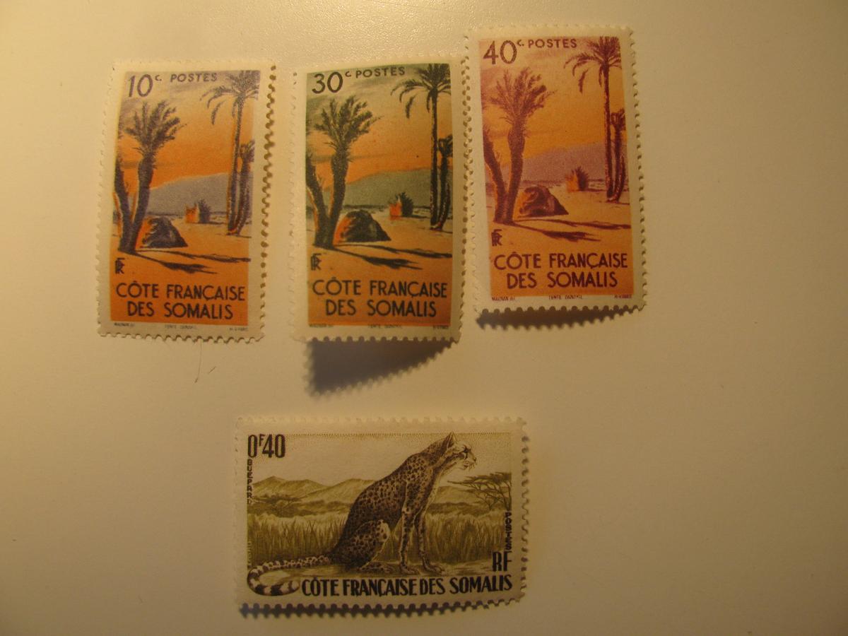 4 Somalia Unused  Stamp(s)